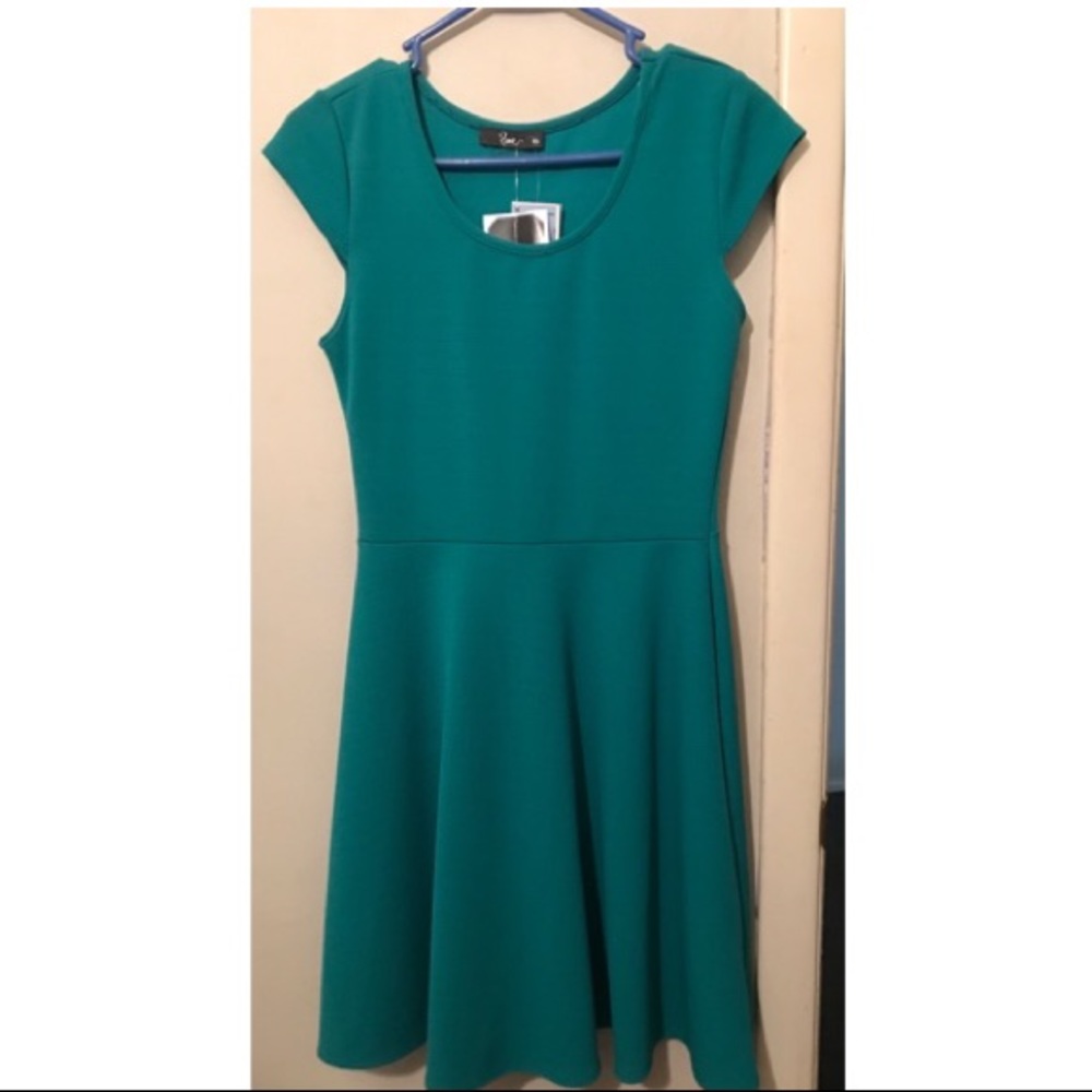 Pine Teel Dress